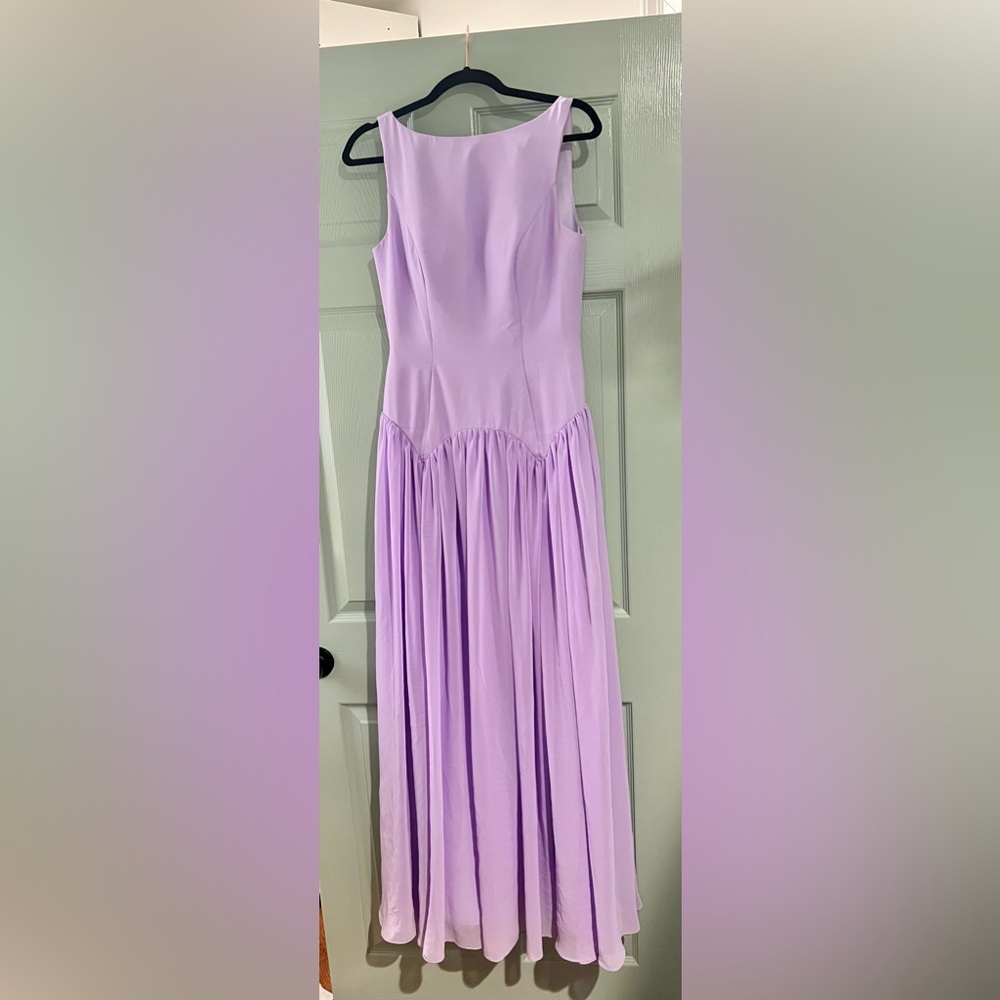 AW Bridal “seren” dress color lilac size 6
